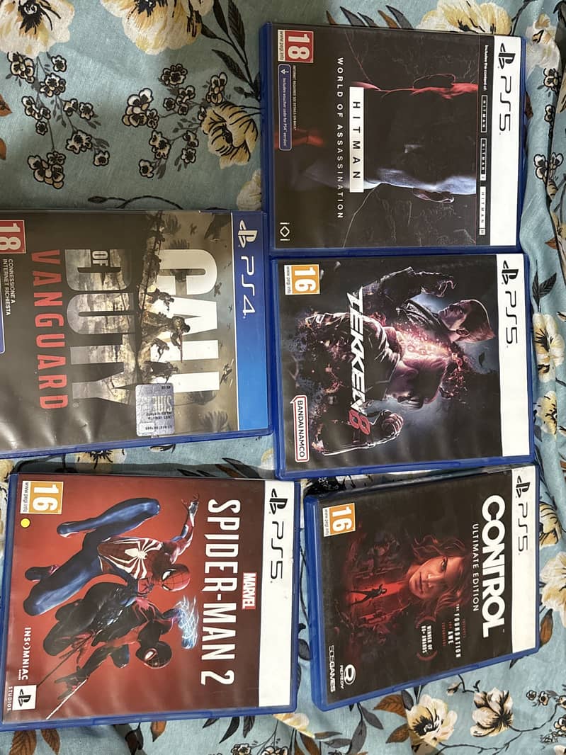 Ps5 and Ps4 games for sale 0