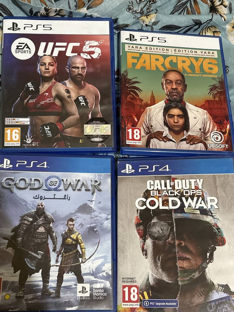 Ps5 and Ps4 games for sale 1