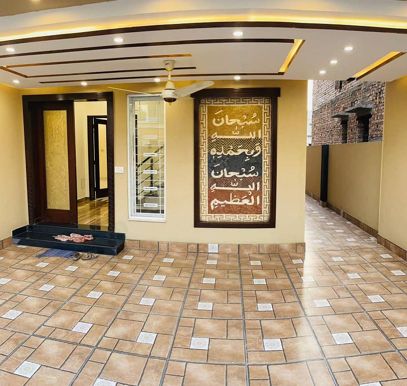 10 Marla Brand New Double Unit House For Sale in LDA Approved Block In Rafi Block Bahria Town Lahore 10