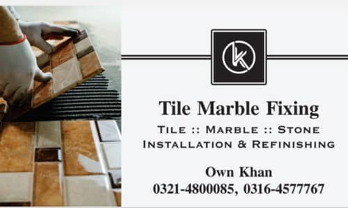 Tile Fixing service marble fixing floor service