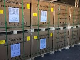 Canadian Solar panel  N-type 585W bifacial top con 7