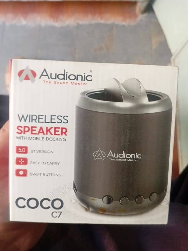 model : coco c7 audionic speaker 1
