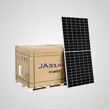 JA Solar N type bifacial top con 580/590 w 2