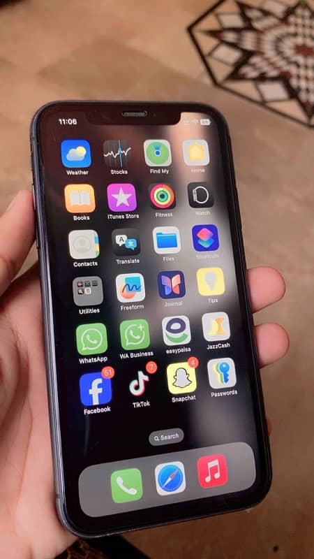 I phone 11 PTA approved 10 by 8 condition 1