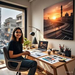 graphic designer female