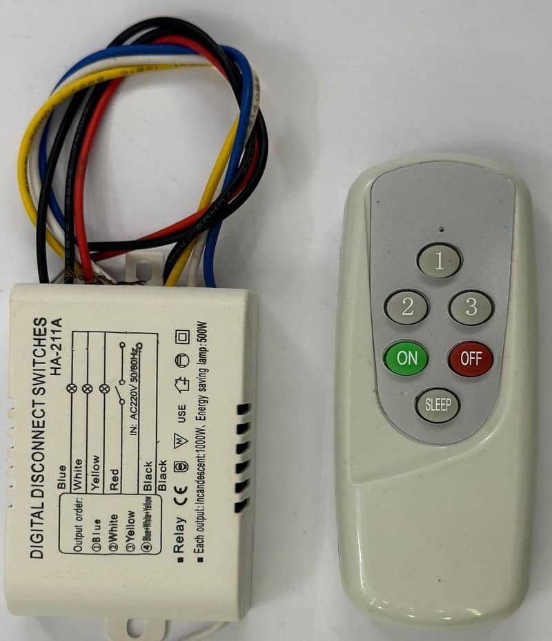 Remote control device circuit wireless 12 volt and 220 volt 4