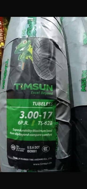 TIMSON IMPORTED TUBELESS TYRE AVAILABLE 5