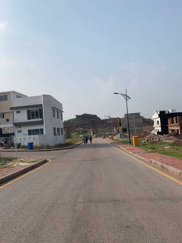 Plot For Sale Sector J 8 Marla Possession Utility Not Paid Corner Paid 3 Marla Extra Land Not Paid Heighted Location Bahria Enclave Islamabad 5