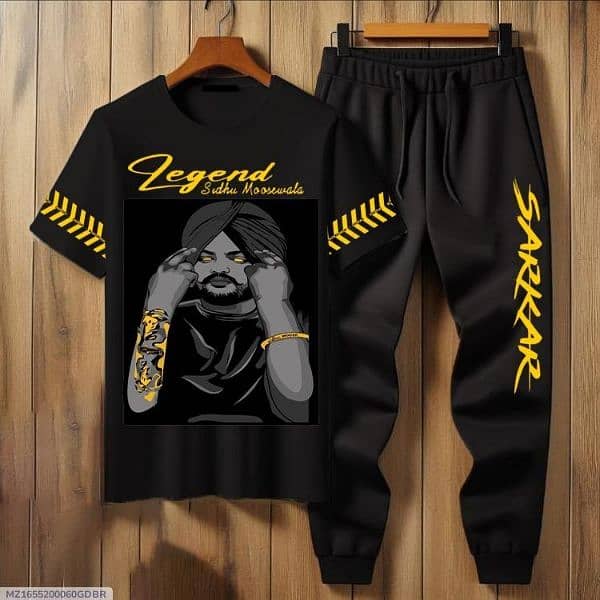 sidhu's printed tracksuit 0