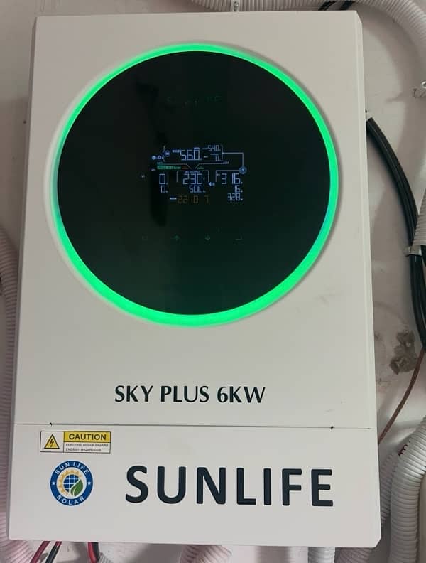 6kw hybrid inverter in 10/10 condition 3