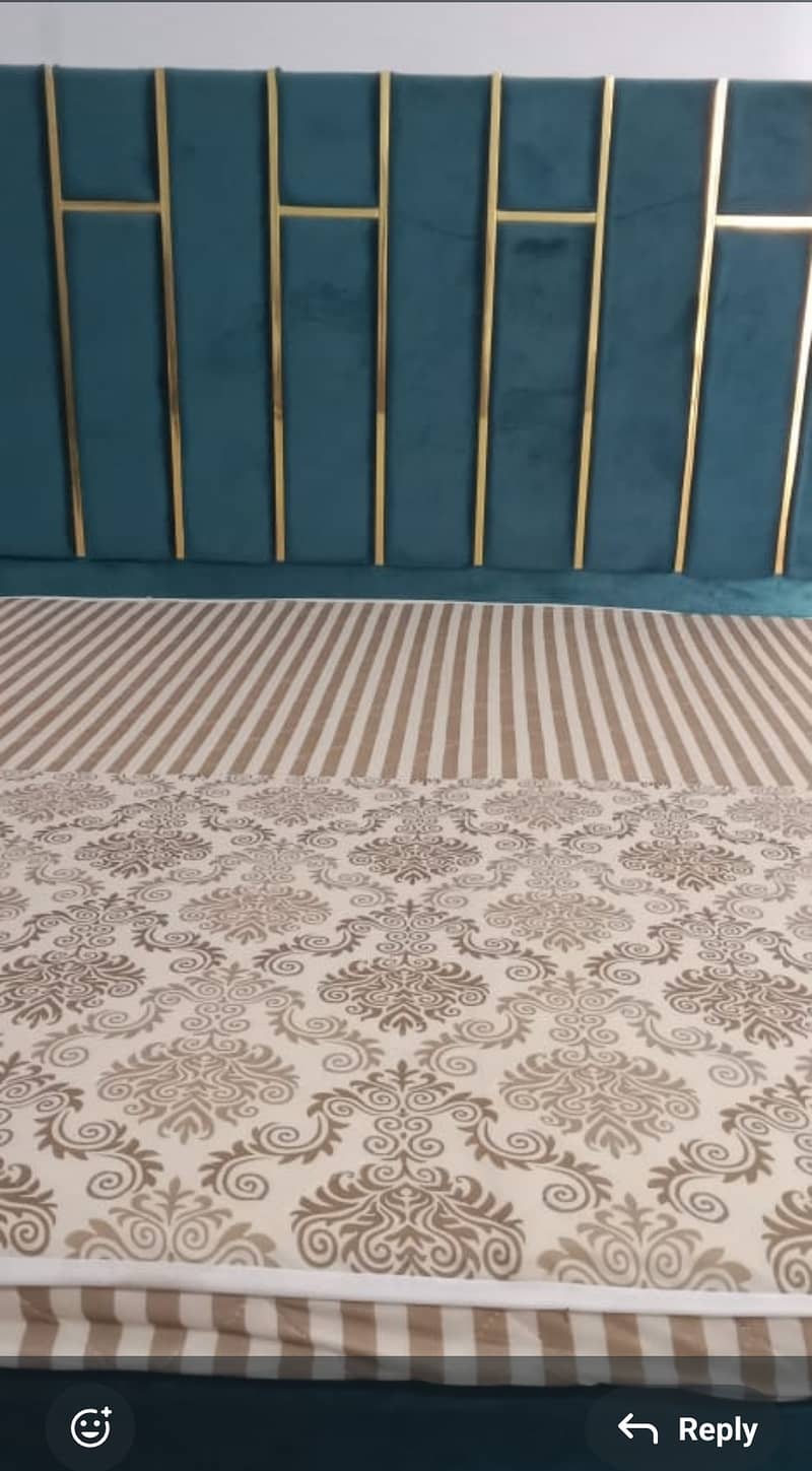 Double bed with Mattress 1