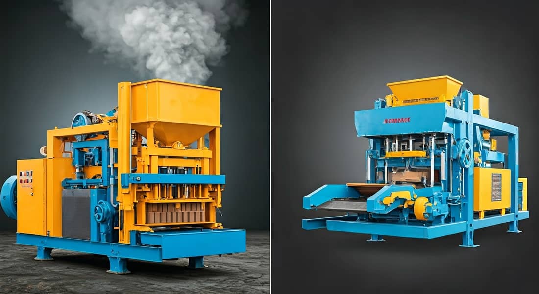 Concrete Paver Tiles and Blocks Making Machine 6