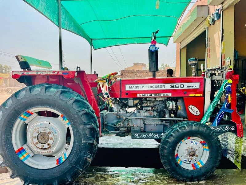 260 Messi Tractor+ Trallah+ halan 1