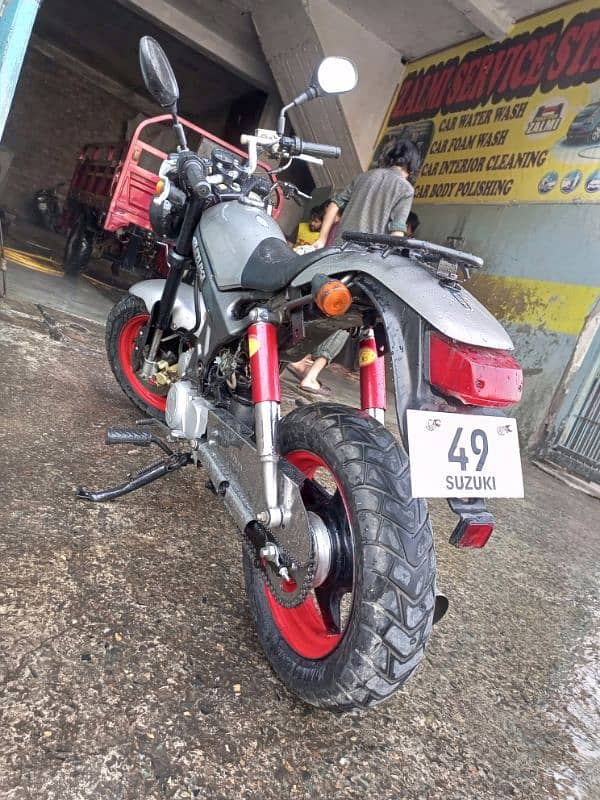 japanese Suzuki scooter modified 2