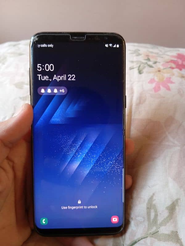 Samsung S8 plus mint condition single handed used 4