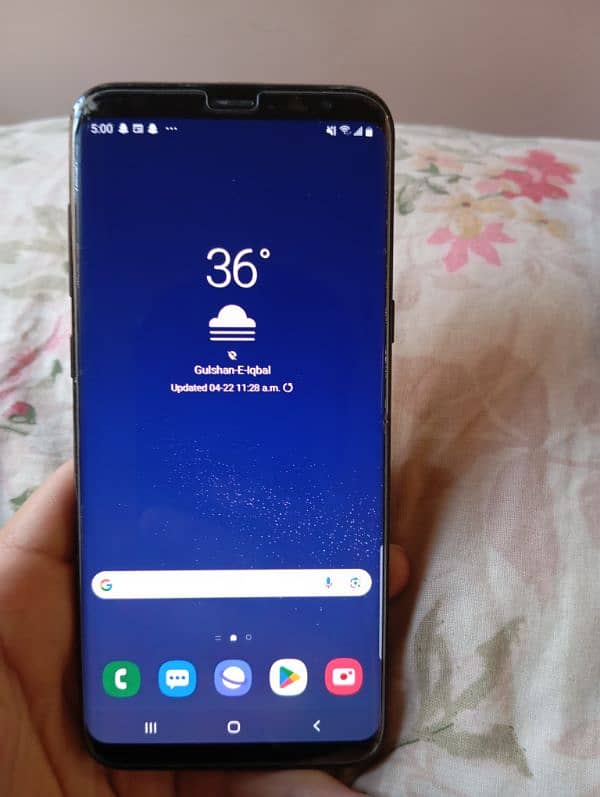 Samsung S8 plus mint condition single handed used 6