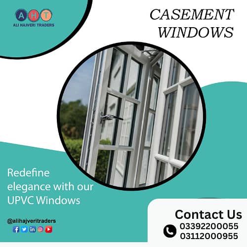 Upvc Windows/Aluminum Windows/Glass work/Fabrication/Doors 10