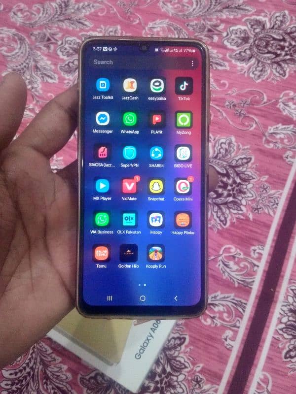 SAMSUNG A06 Mobile new Mobile 4/64 Gb just Box open one year warranty. 11