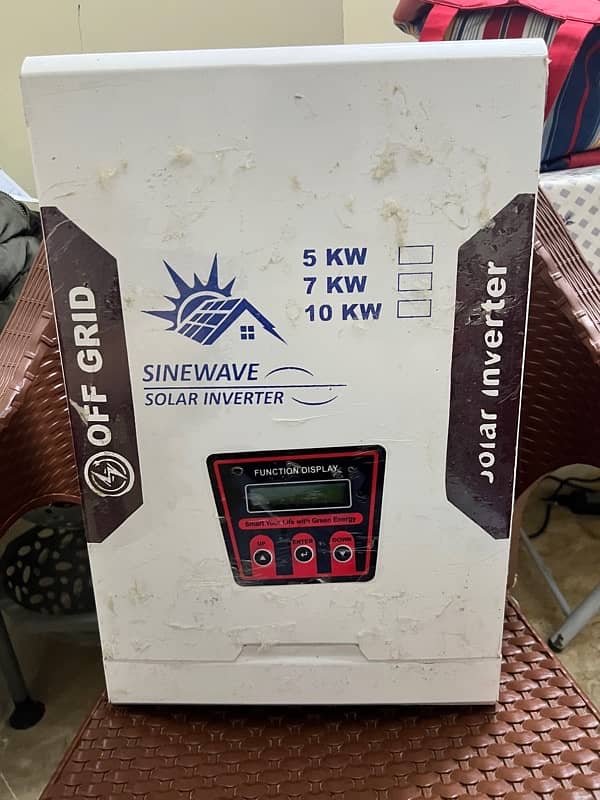New Off Grid Solar inverter for sale in Gujranwala 0