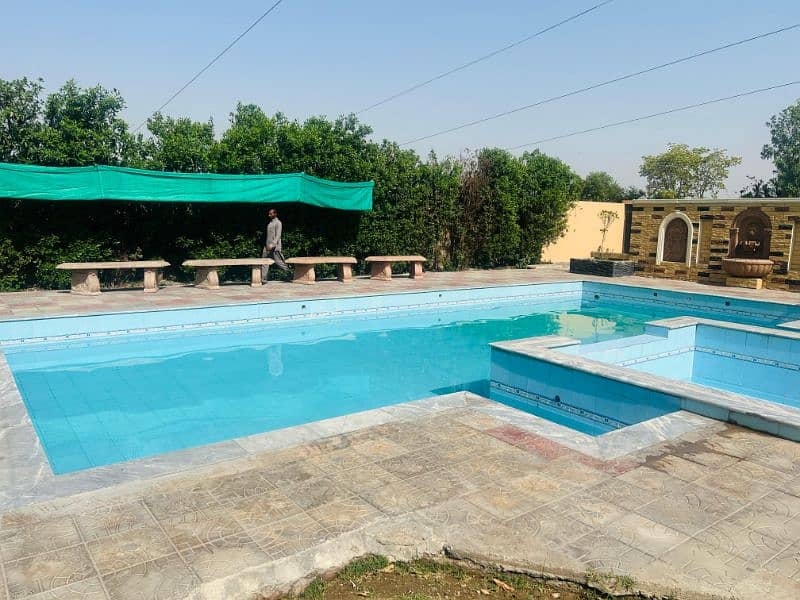 Farmhouse  Swimming pool available for rent enjoy your summer parties 0