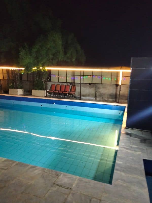 Farmhouse  Swimming pool available for rent enjoy your summer parties 6