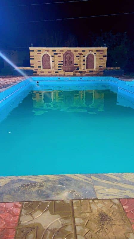Farmhouse  Swimming pool available for rent enjoy your summer parties 10