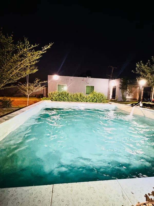 Farmhouse  Swimming pool available for rent enjoy your summer parties 11