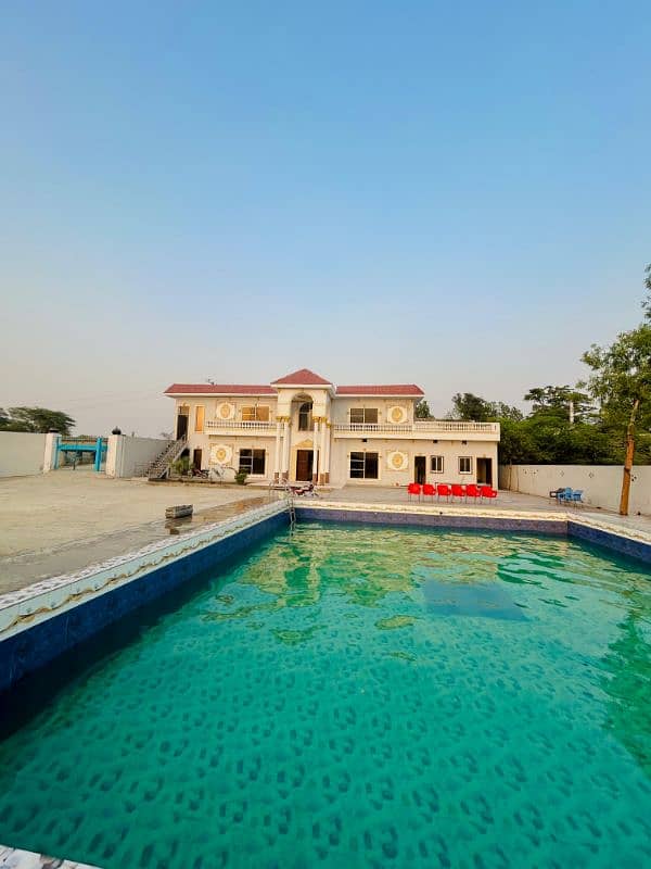 Farmhouse  Swimming pool available for rent enjoy your summer parties 13
