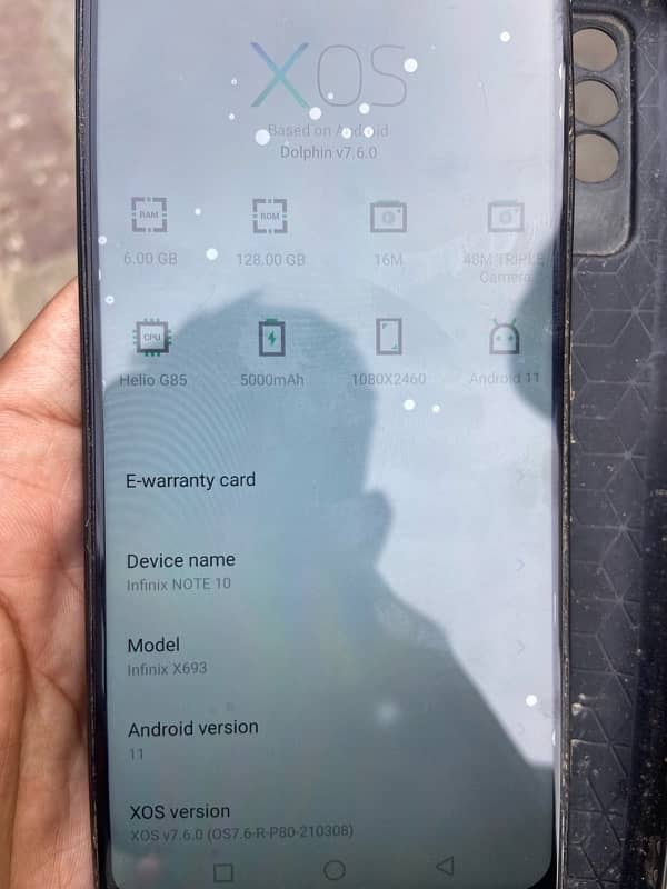 infinix note 10  6/128 4
