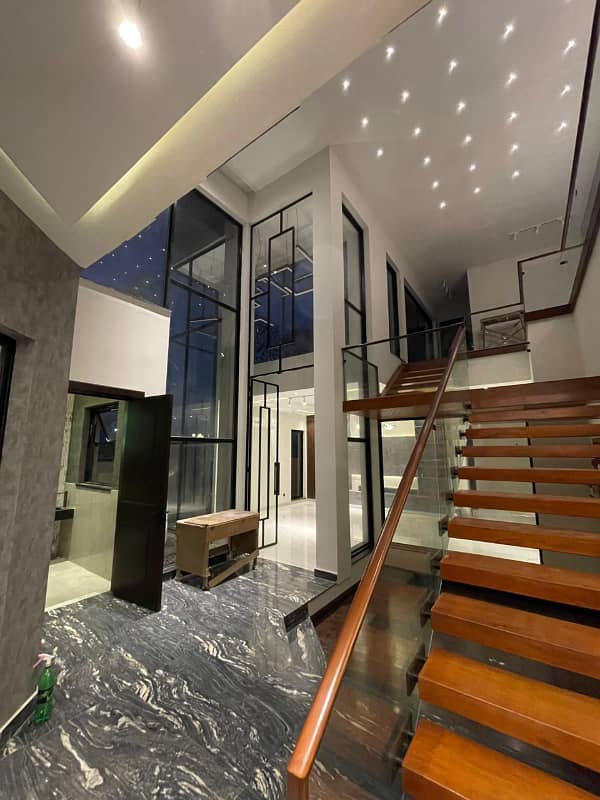 With Waterfall System And 10 KV Solar System 1 Kanal Brand New Lavish Bungalow For Sale On Top Location of Phase 7 DHA Lahore 4