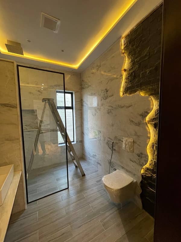 With Waterfall System And 10 KV Solar System 1 Kanal Brand New Lavish Bungalow For Sale On Top Location of Phase 7 DHA Lahore 23