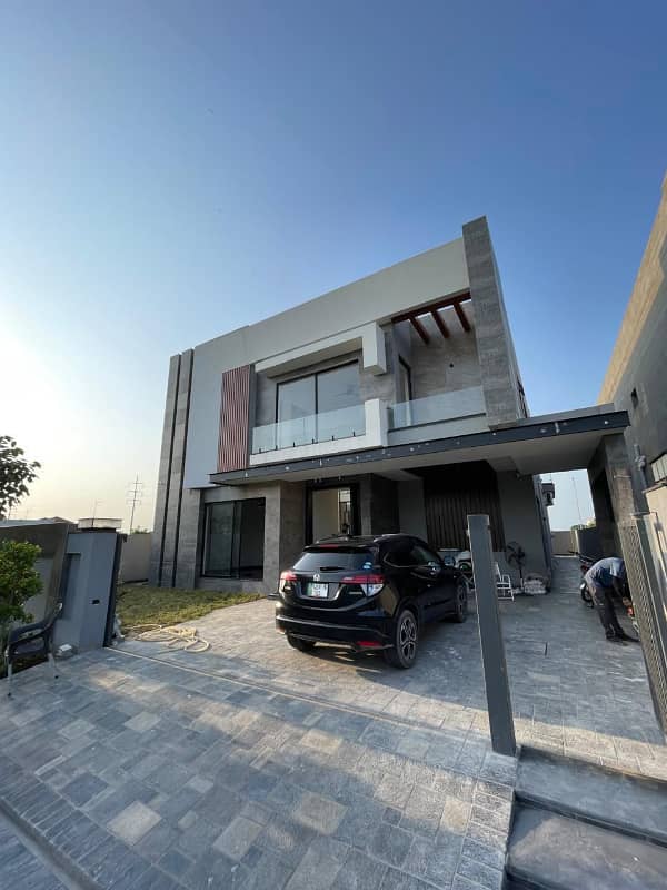 With Waterfall System And 10 KV Solar System 1 Kanal Brand New Lavish Bungalow For Sale On Top Location of Phase 7 DHA Lahore 27