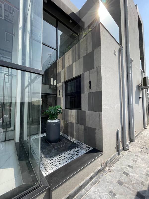 With Waterfall System And 10 KV Solar System 1 Kanal Brand New Lavish Bungalow For Sale On Top Location of Phase 7 DHA Lahore 29