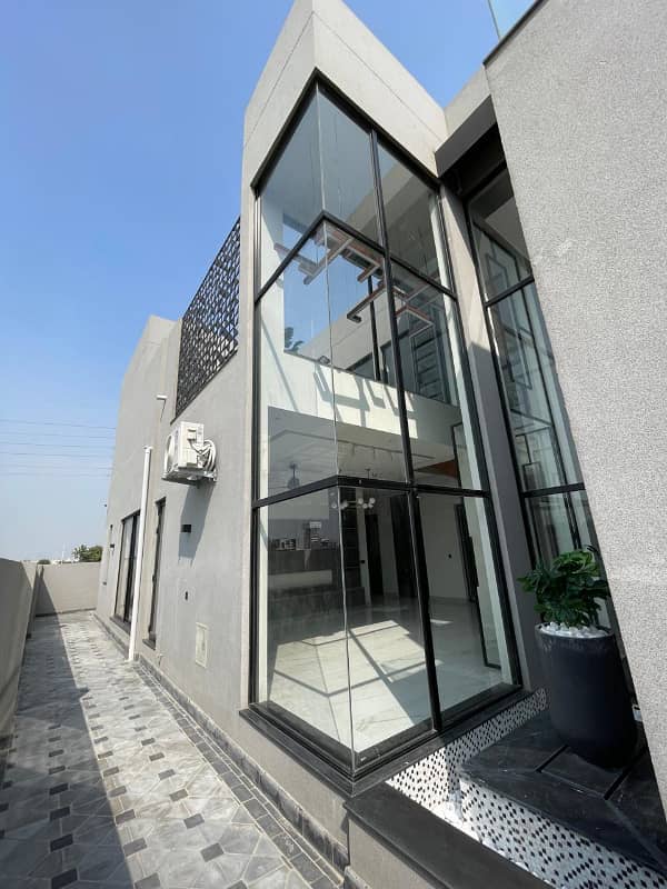 With Waterfall System And 10 KV Solar System 1 Kanal Brand New Lavish Bungalow For Sale On Top Location of Phase 7 DHA Lahore 30