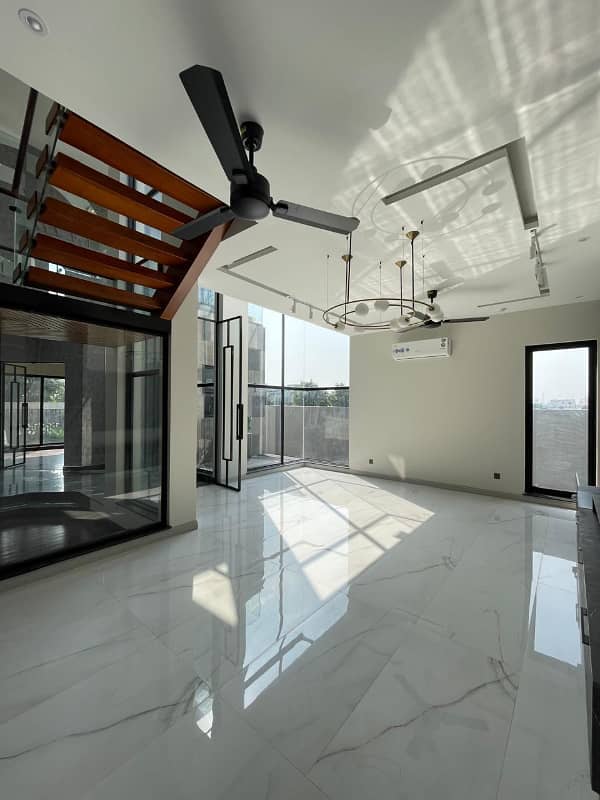 With Waterfall System And 10 KV Solar System 1 Kanal Brand New Lavish Bungalow For Sale On Top Location of Phase 7 DHA Lahore 37