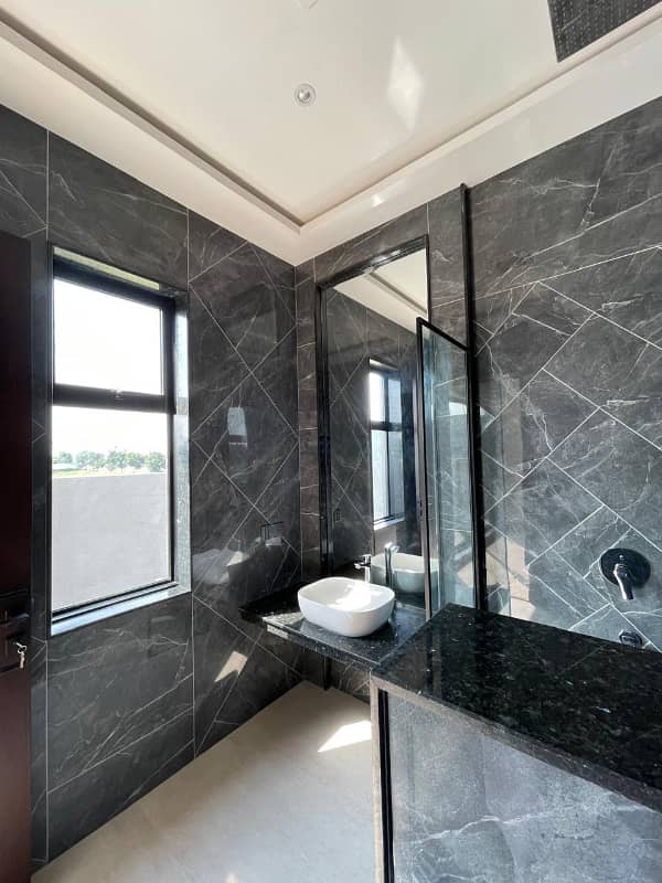 With Waterfall System And 10 KV Solar System 1 Kanal Brand New Lavish Bungalow For Sale On Top Location of Phase 7 DHA Lahore 41