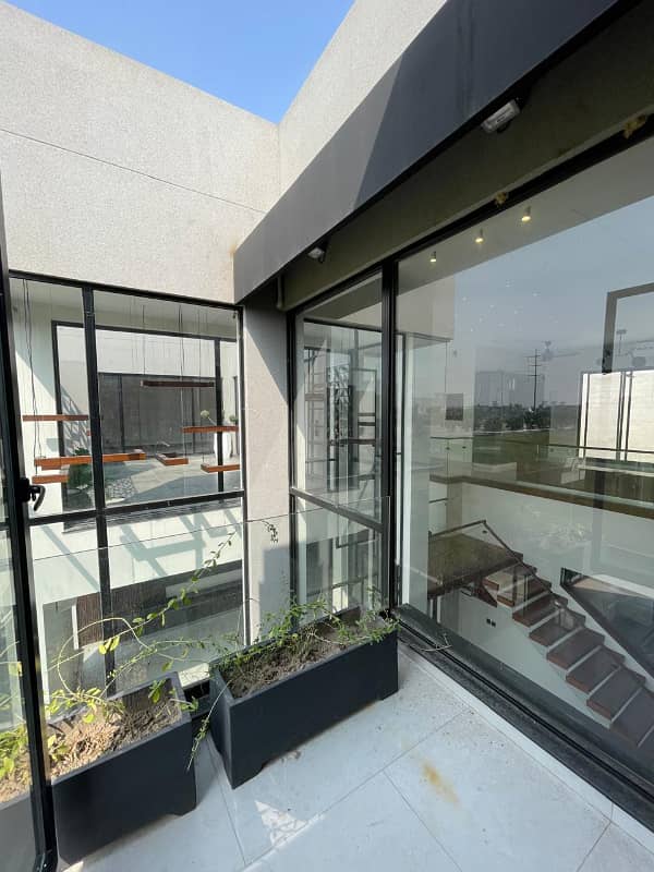 With Waterfall System And 10 KV Solar System 1 Kanal Brand New Lavish Bungalow For Sale On Top Location of Phase 7 DHA Lahore 46