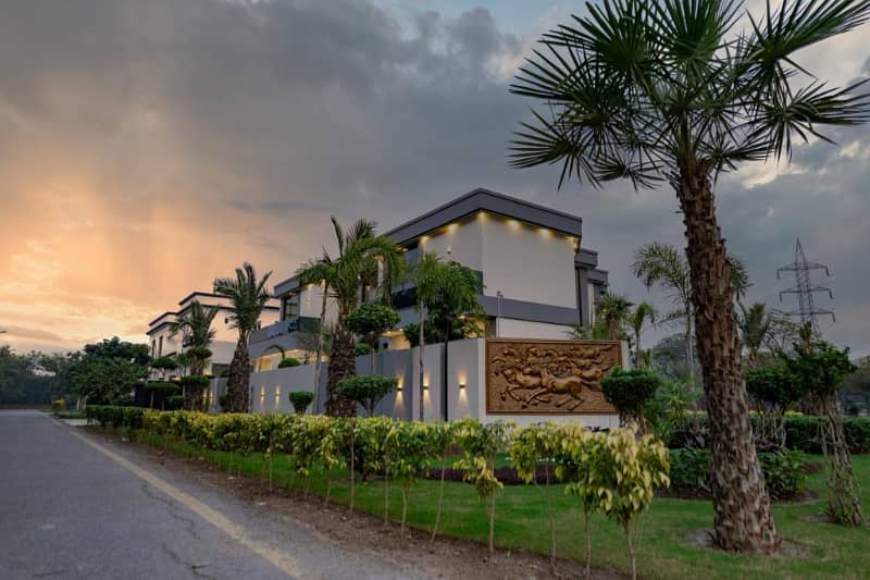 CORNER And Facing Park 34 Marla Brand New Lavish Bungalow For Sale On Top Location of Phase 5 DHA Lahore 2