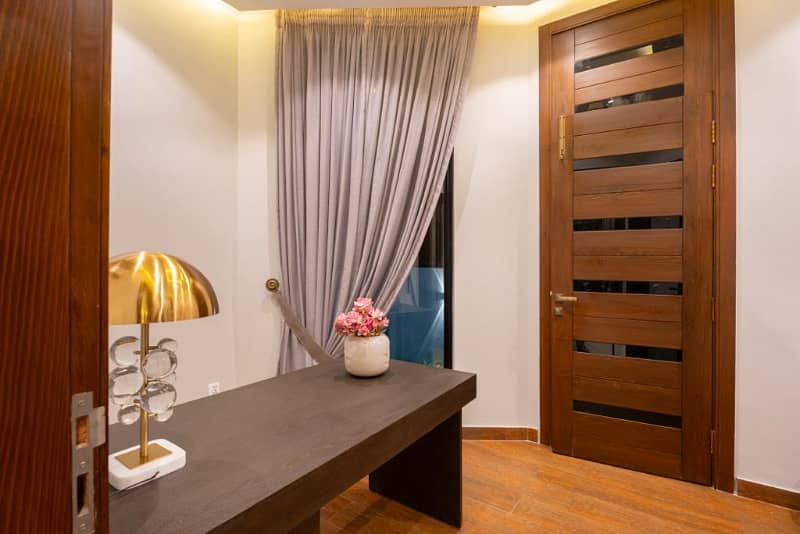 CORNER And Facing Park 34 Marla Brand New Lavish Bungalow For Sale On Top Location of Phase 5 DHA Lahore 14