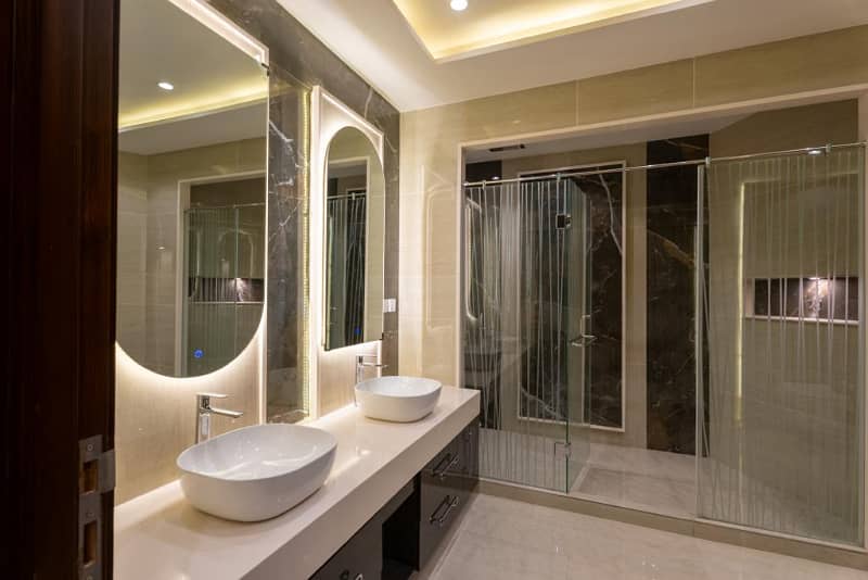 CORNER And Facing Park 34 Marla Brand New Lavish Bungalow For Sale On Top Location of Phase 5 DHA Lahore 17