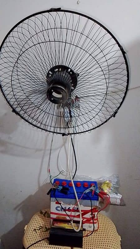 For Sale 65 Ampr Battery & 12 Volt Fan Dc & 20 Ampr Battery Charger 2