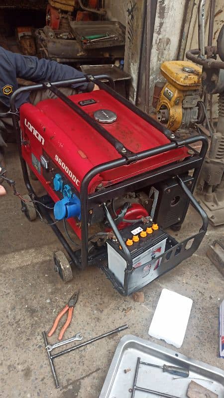 loncin generator urgent sale 6.5 KVA good condition 1