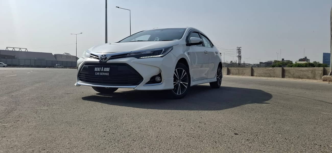 Car without driver /Gli Rent a car/Car rental/Corolla Gli self drive/ 5