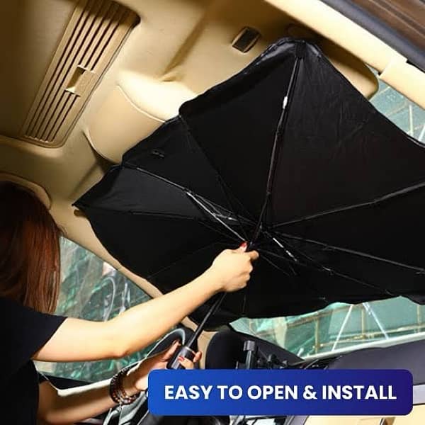 car windshield umbrella for hot summer 1