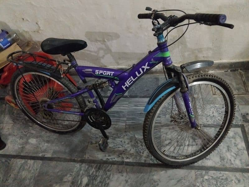 bicycle with original gears and all disc breaks 0