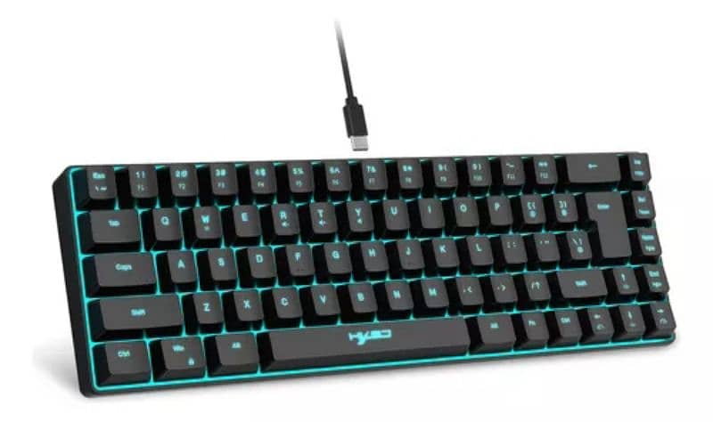 V200 HSXJ GAMING KEYBOARD 60 PERCENT NEW WITH BOX 1