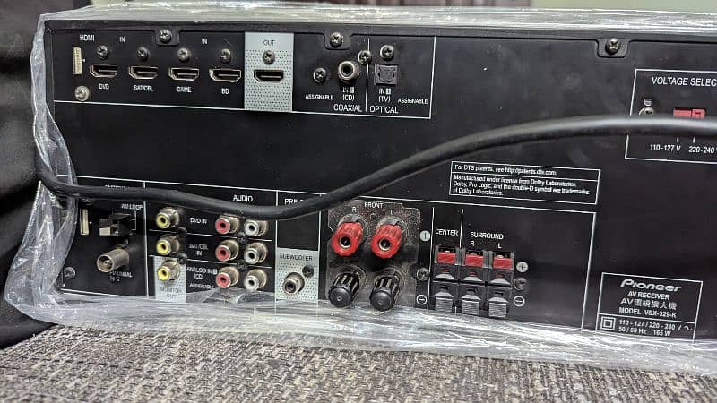 Pioneer VSX-329 5.1 Amplifier With remote 3