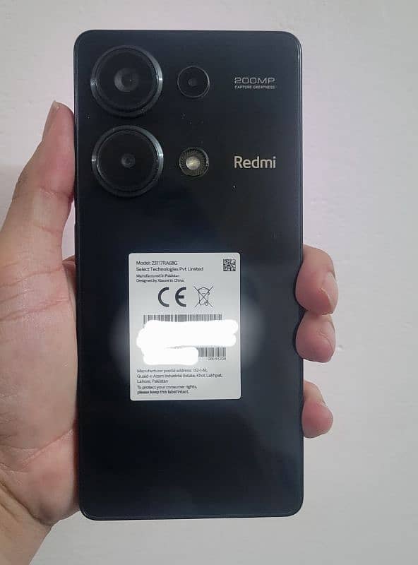 redmi note 13 pro (512) with complete box 1