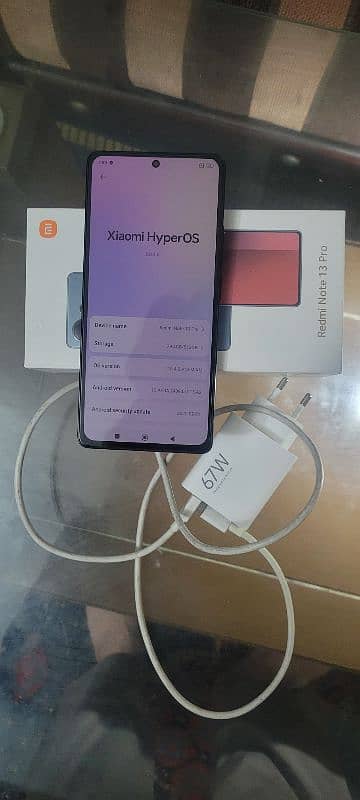redmi note 13 pro (512) with complete box 4
