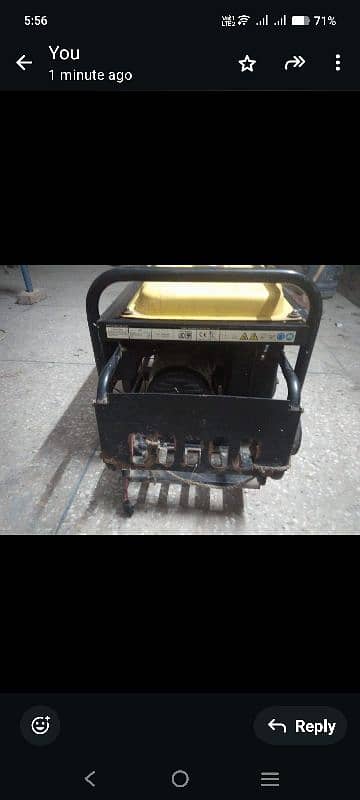 Fireman generator 3kV 2